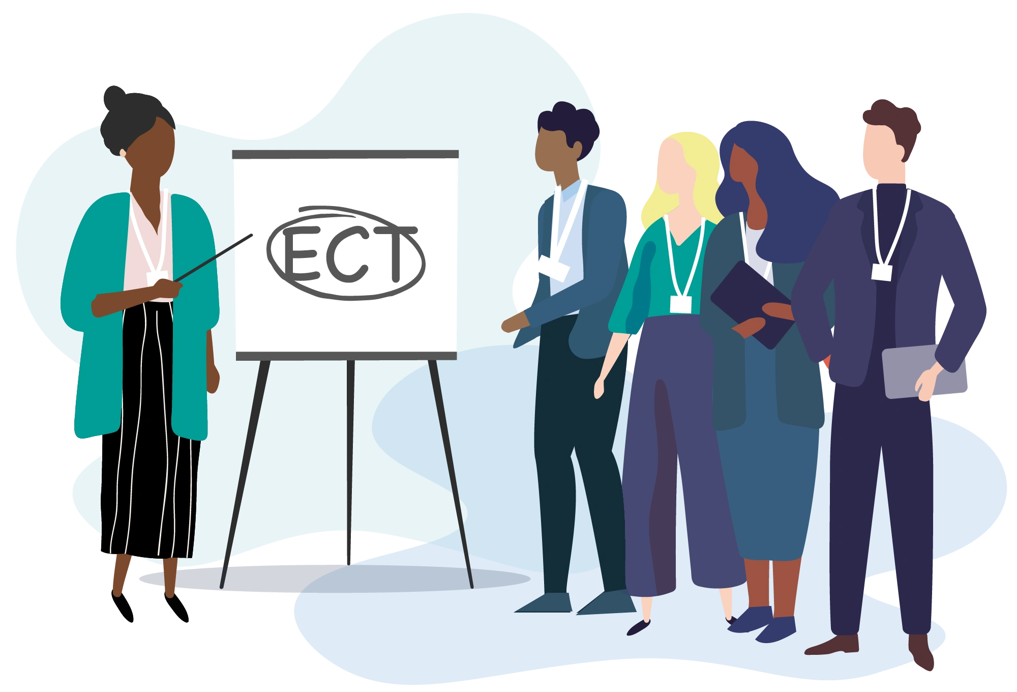 What development can you expect from your ECT induction?